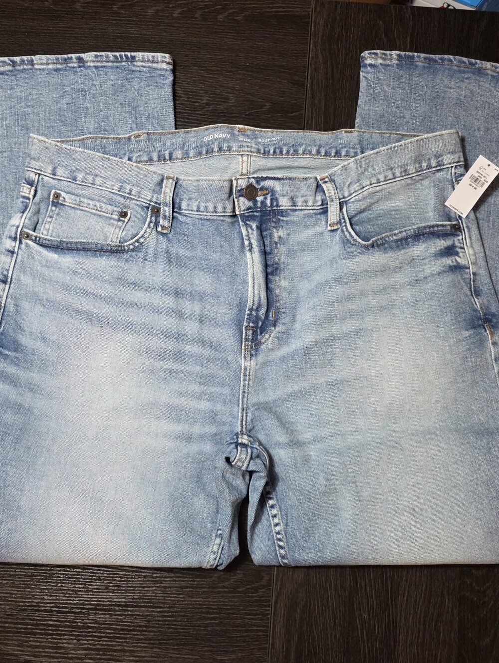 Old Navy - Mens - Bootcut Jeans - Sz 38x30 - NWT